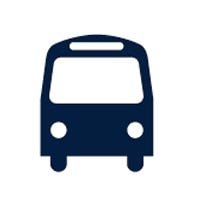 Bus icon representing MSC Cruises transportation services | MSC Cruises Bus icon representing MSC Cruises transportation services | MSC Cruises