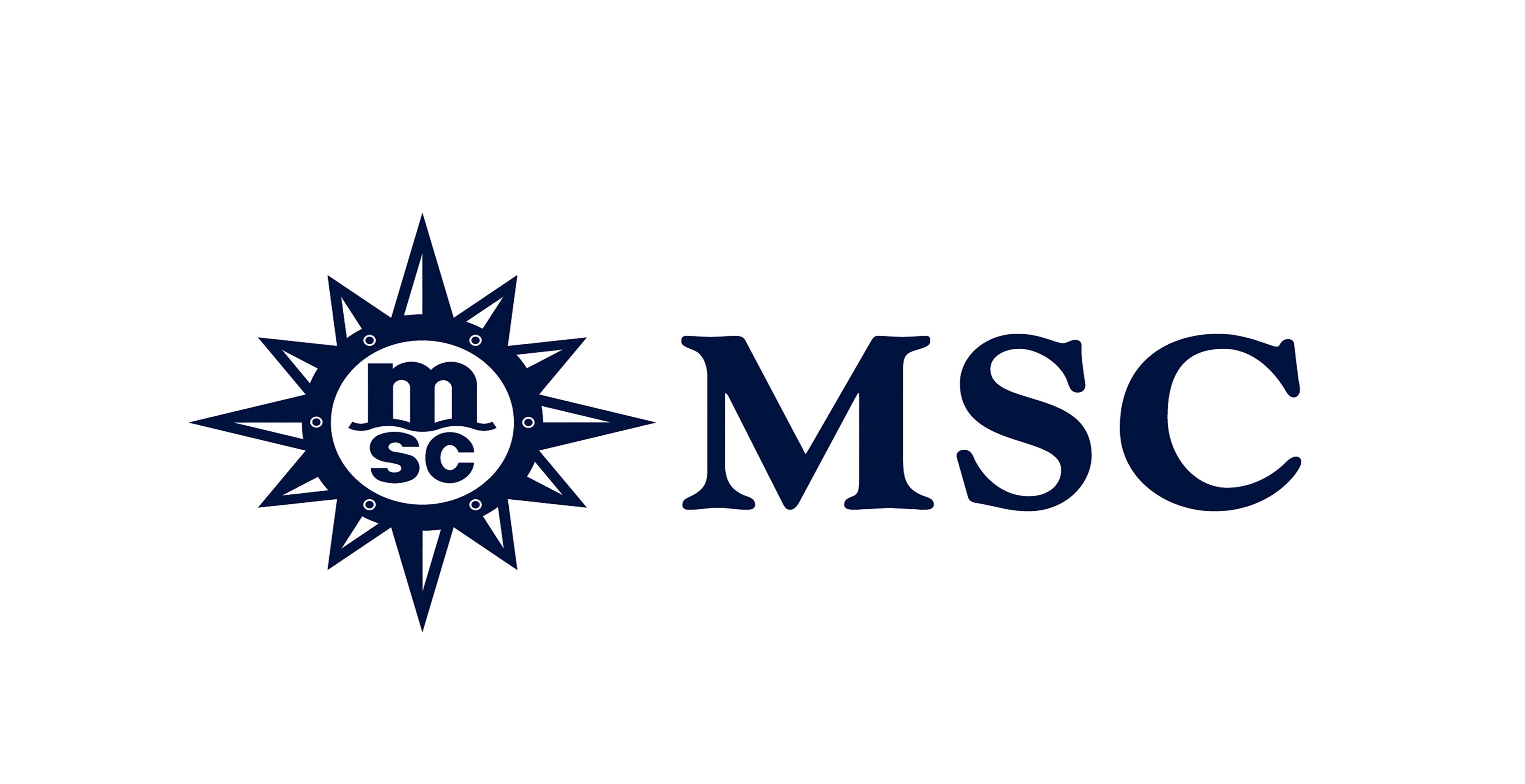 MSC logo featuring a nautical star design | MSC Cruises