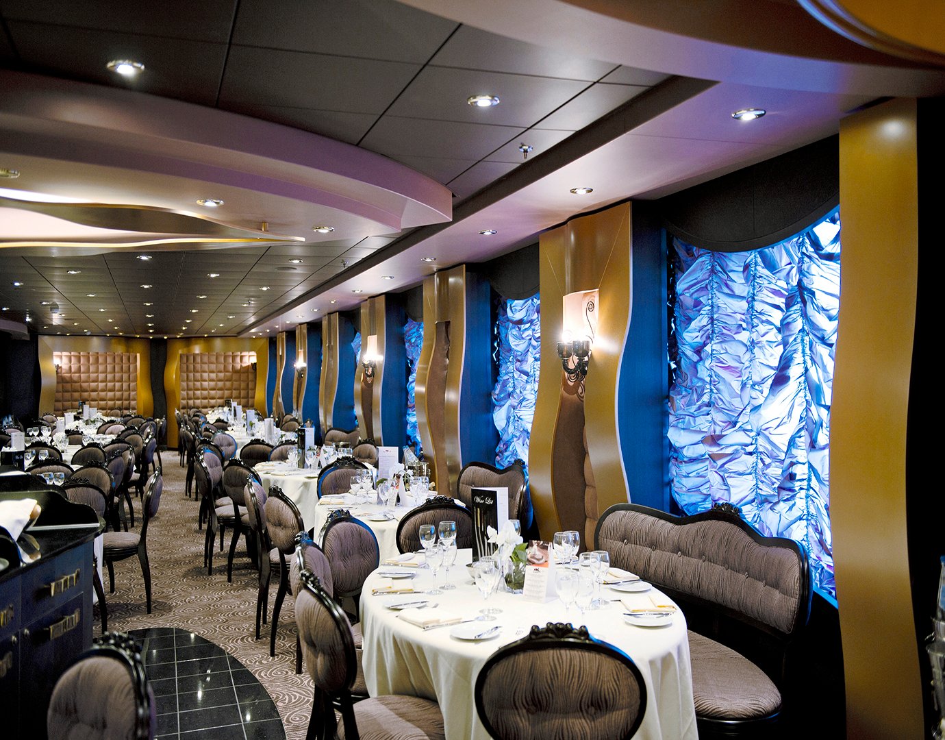 MSC Cruises 7 black crab restaurant MSC Cruises 7 black crab restaurant