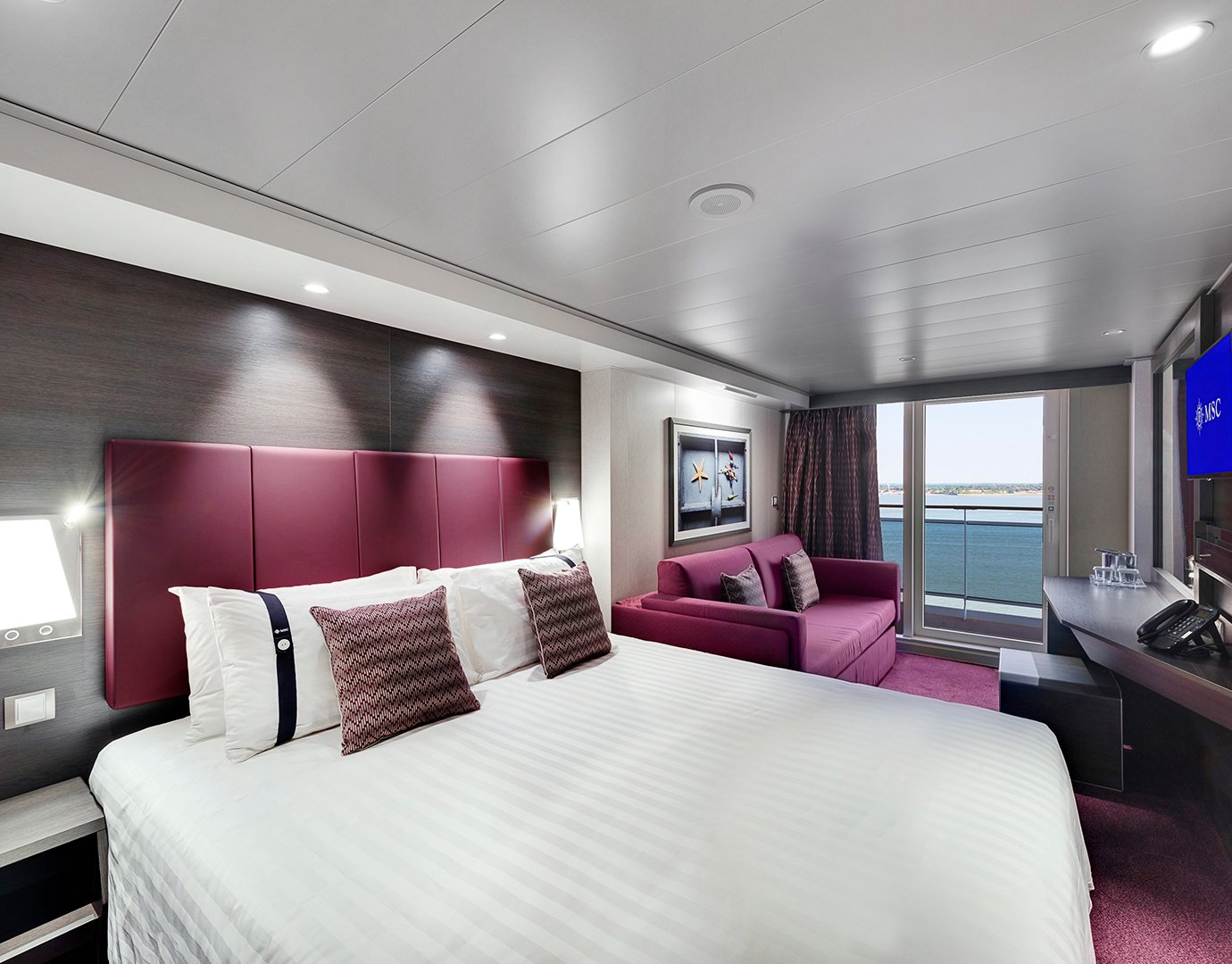MSC Grandiosa Cabin: Balcony 01