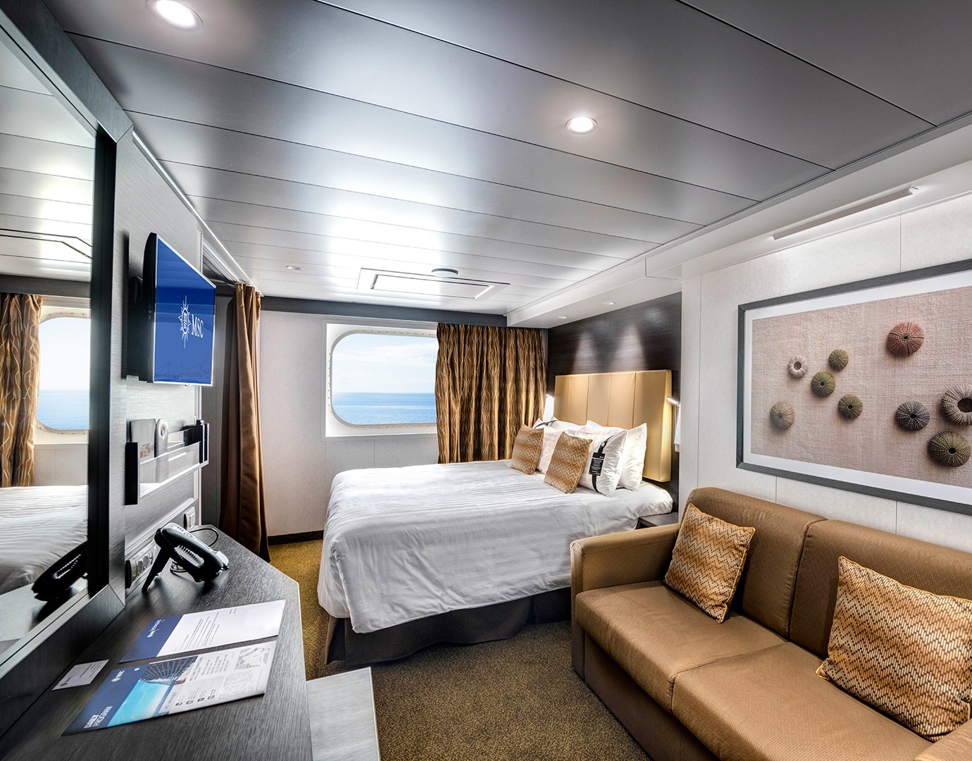 MSC Grandiosa Cabin: Ocean View 16