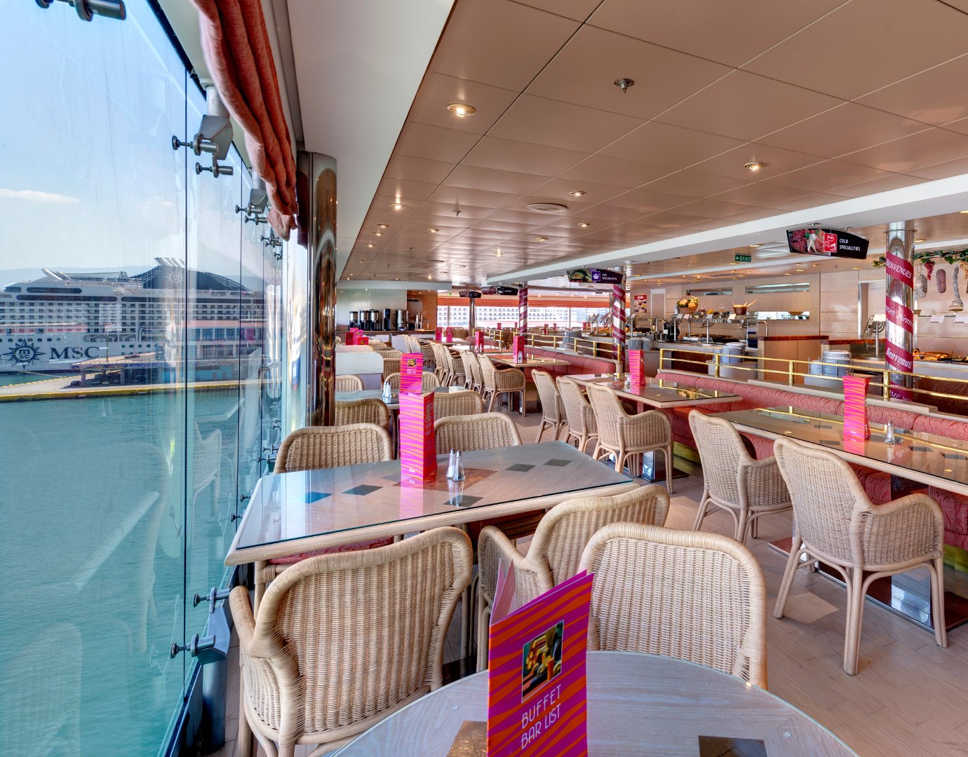 MSC Opera Restaurant And Bar Le Vele Cafeteria 03 MSC Opera Restaurant And Bar Le Vele Cafeteria 03