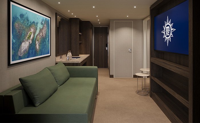 MSC Yacht Club Two-Room Grand Suite, MSC Poesia | MSC Cruises