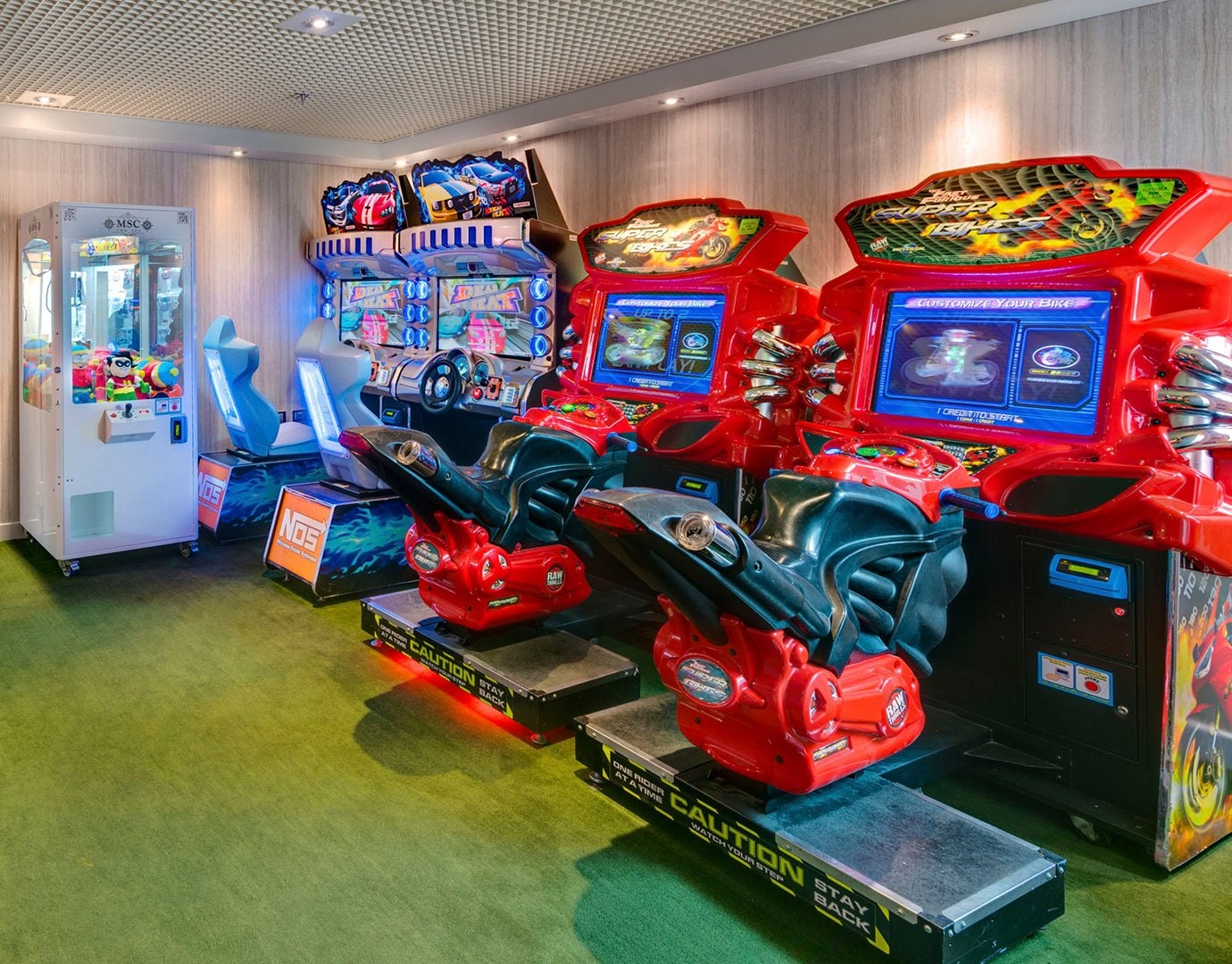 MSC Sinfonia Entertainment Virtual Arcade 05 MSC Sinfonia Entertainment Virtual Arcade 05