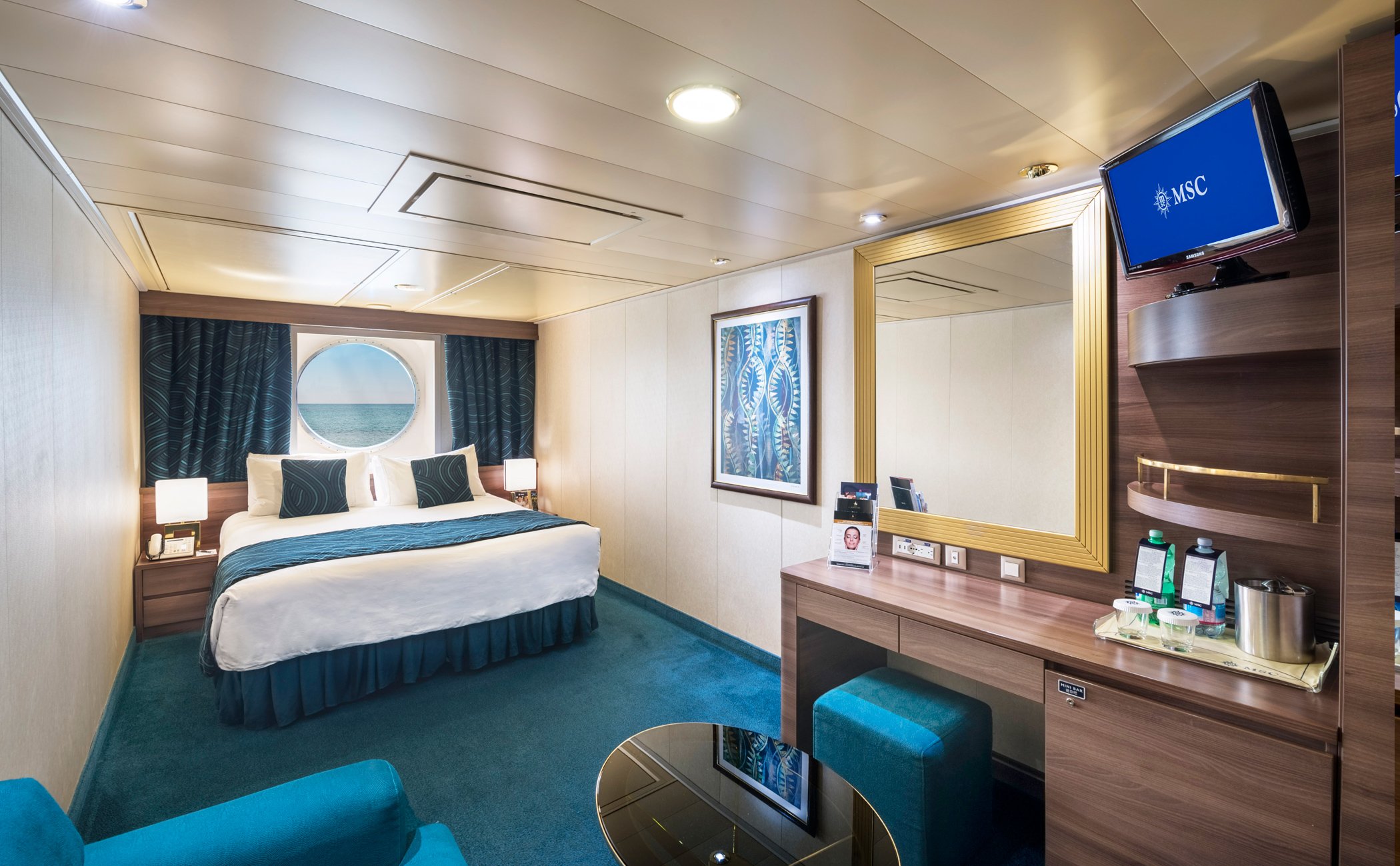MSC Splendida Cabin: Ocean View 07 MSC Splendida Cabin: Ocean View 07