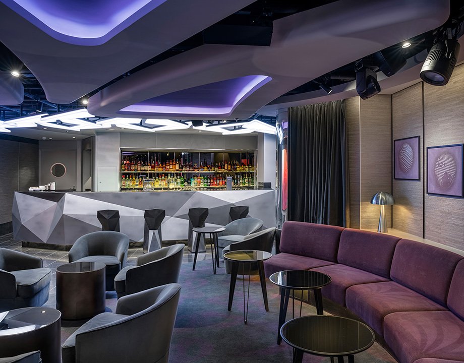 TV Studio Bar, MSC World Europa | MSC World Europa TV Studio Bar, MSC World Europa | MSC World Europa