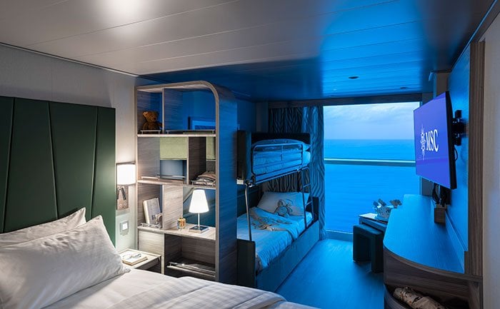 Infinite Ocean View, MSC World Europa | MSC Cruises