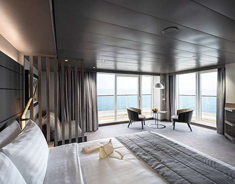 Grand Suite Aurea with Terrace, MSC World Europa | MSC Cruises Grand Suite Aurea with Terrace, MSC World Europa | MSC Cruises