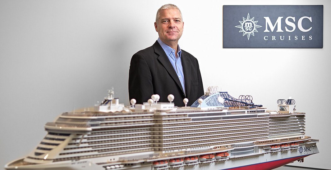 Frank Van den Steen MSC Cruises