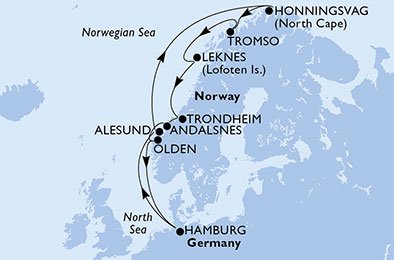 Duitsland, Noorwegen