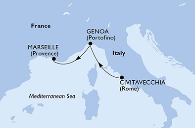 Italië, Frankrijk