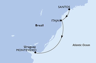 Brazilië, Uruguay